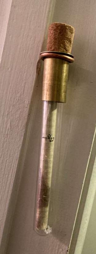 Glass and Copper Mezuzah